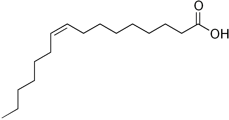 حمض البالميتوليك Palmitoleic Acid C16H30O2