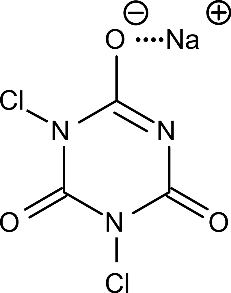 ثنائي كلورو ايسو سيانورات الصوديوم (ثنائي كلورو إيزوسيانورات الصوديوم) Sodium dichloroisocyanurate